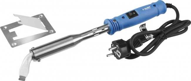 Паяльник ЗУБР "ПРОФЕССИОНАЛ", с выключателем, пластмассовой рукояткой и долговечным жалом, 200Вт, клин,  ( 55301-200 ) Паяльник ЗУБР "ПРОФЕССИОНАЛ", с выключателем, пластмассовой рукояткой и долговечным жалом, 200Вт, клин,  ( 55301-200 )