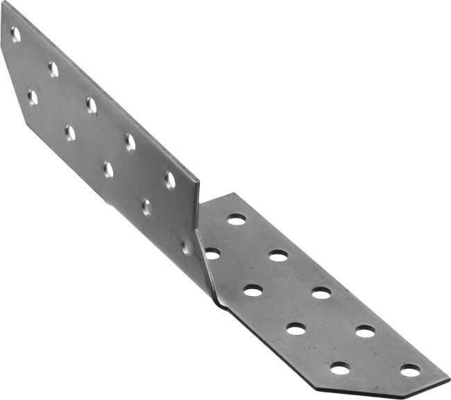 Крепление для стропил правостороннее КС-2.0, 32х170 х 2мм, ЗУБР, ( 310176-170-R )