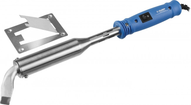 Паяльник ЗУБР "ПРОФЕССИОНАЛ", с выключателем, пластмассовой рукояткой и долговечным жалом, 300Вт, клин,  ( 55301-300 ) Паяльник ЗУБР "ПРОФЕССИОНАЛ", с выключателем, пластмассовой рукояткой и долговечным жалом, 300Вт, клин,  ( 55301-300 )