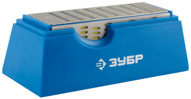 Брусок ЗУБР с алмазным напылением четырехсторонний, на подставке, P 200/300/400/600, 150х50мм, ( 33397-150-50 ) Брусок ЗУБР с алмазным напылением четырехсторонний, на подставке, P 200/300/400/600, 150х50мм, ( 33397-150-50 )