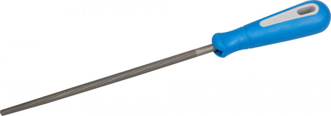 Напильник ЗУБР "ПРОФЕССИОНАЛ" круглый, двухкомпонентная рукоятка, № 2, 200мм,  ( 1651-20-2 )