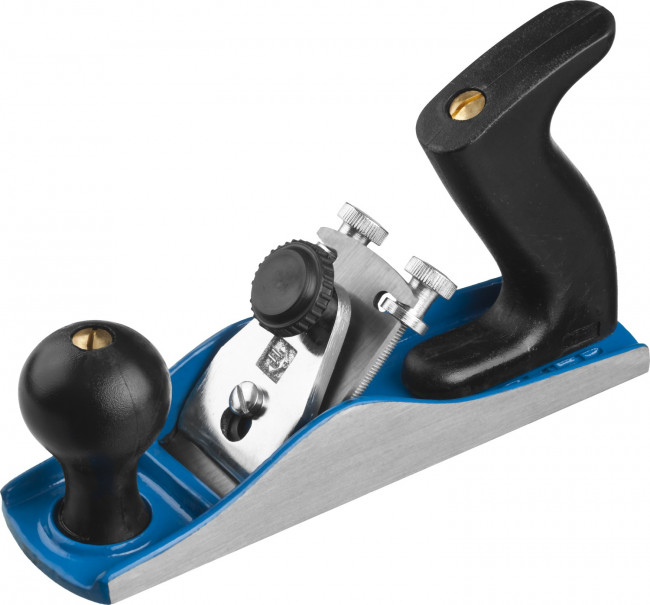 Рубанок ЗУБР "ЭКСПЕРТ" металлический, литой, с регулируемым лезвием 45мм, модель "3 Классик", 210х55мм,  ( 18500 )