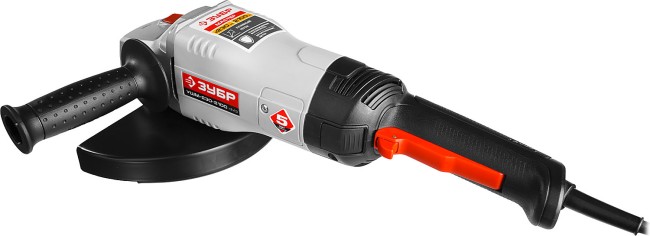 Углошлифовальная машина (болгарка), ЗУБР УШМ-230-2100 ПМ3, плавный пуск, 230 мм, 6500 об/мин, 2100 Вт,  ( УШМ-230-2100 ПМ3 )