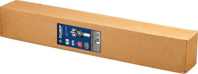 ЗУБР Проломной бур 68  х 500/600 мм, Профессионал ( 29330-68-600 ) ЗУБР Проломной бур 68  х 500/600 мм, Профессионал ( 29330-68-600 )