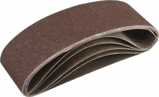 Лента шлифовальная бесконечная ЗУБР "СТАНДАРТ" на тканевой основе, для ЛШМ, P60, 75х533мм, 5 шт,  ( 35342-060 )