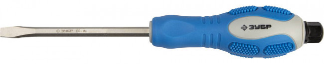 Отвертка ударная, сквозной Cr-V стержень, SL6 x 100 мм, усилитель под ключ, магнитный наконечник, двухкомп. рукоятка, ЗУБР Профессионал, "УДАРНИК" Отвертка ударная, сквозной Cr-V стержень, SL6 x 100 мм, усилитель под ключ, магнитный наконечник, двухкомп. рукоятка, ЗУБР Профессионал, "УДАРНИК"