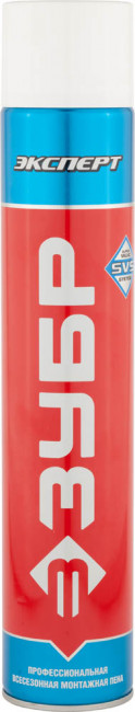 STD пена монтажная, адаптерная, всесезонная, 750мл, SVS, ЗУБР,  ( 41143_z01 )