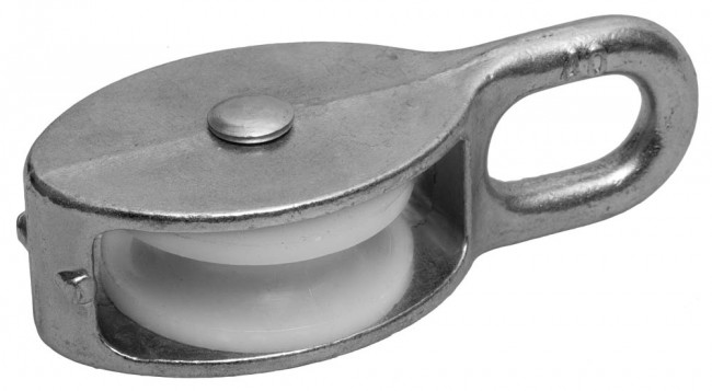 Блок одинарный, 9x40мм, 4 шт, нейлоновый шкив, ЗУБР,  ( 4-304585-40 )