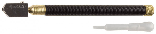 Стеклорез ЗУБР "ЭКСПЕРТ" масляный с металлическим корпусом,  ( 33684 )