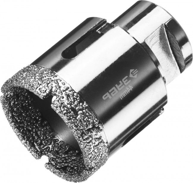 Коронка алмазная универсальная, технология ВВС, d=44 мм, посадка М14, ЗУБР Профессионал 29865-44,  ( 29865-44 )