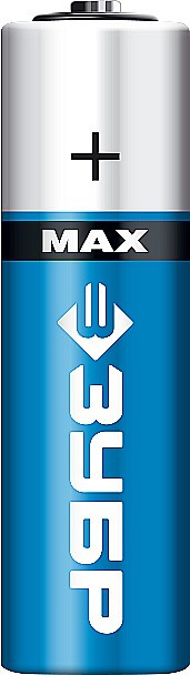 Щелочная батарейка 1.5 В, тип АА, 2 шт, ЗУБР Turbo-MAX ( 59206-2C_z01 ) Щелочная батарейка 1.5 В, тип АА, 2 шт, ЗУБР Turbo-MAX ( 59206-2C_z01 )