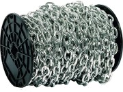 Цепь короткозвенная, DIN 766, оцинкованная сталь, d=8мм, L=15м, ЗУБР Профессионал,  ( 4-304050-08 )