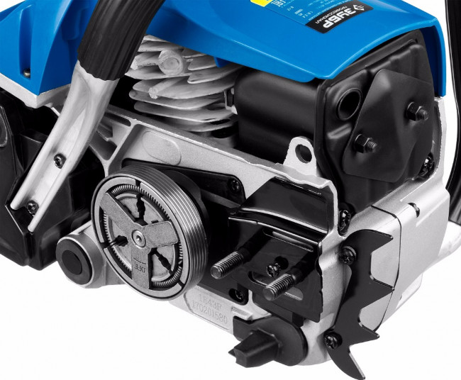 Пила цепная бензиновая, ЗУБР Профессионал ПБЦ-450 40П, хромир. цилиндр, праймер, 45 см3 (1.8 кВт), шина 400 мм, 10800 об/мин,  ( ПБЦ-450 40П )