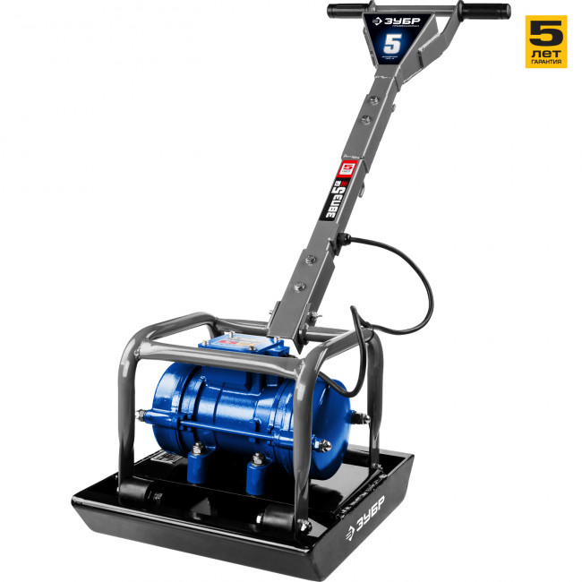 Виброплита электрическая, 5 кН, ЗУБР Профессионал,  ( ЗВПЭ-5 Г )