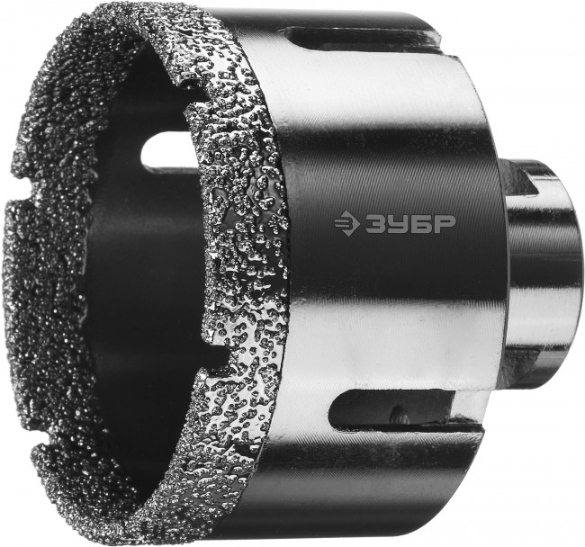 Коронка алмазная универсальная, технология ВВС, d=68 мм, посадка М14, ЗУБР Профессионал 29865-68,  ( 29865-68 )