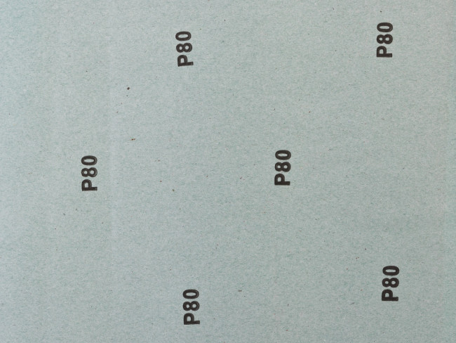Лист шлифовальный ЗУБР "СТАНДАРТ" на бумажной основе, водостойкий 230х280мм, Р80, 5шт,  ( 35417-080 )