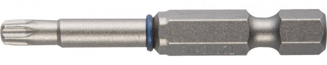 Биты ЗУБР "ЭКСПЕРТ" торсионные кованые, обточенные, хромомолибденовая сталь, тип хвостовика E 1/4", T10, 50мм, 2шт  ,  ( 26015-10-50-2 )