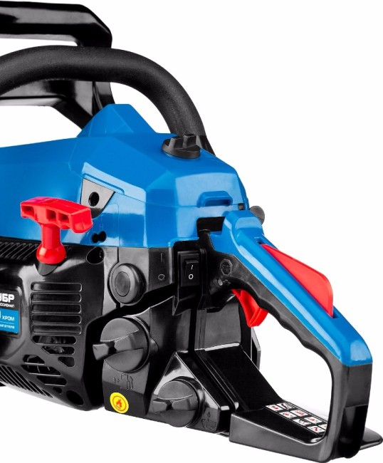 Пила цепная бензиновая, ЗУБР Профессионал ПБЦ-370 35П, хромир. цилиндр, праймер, 37 см3 (1,2 кВт), шина 35 см, 10800 об/мин,  ( ПБЦ-370 35П )