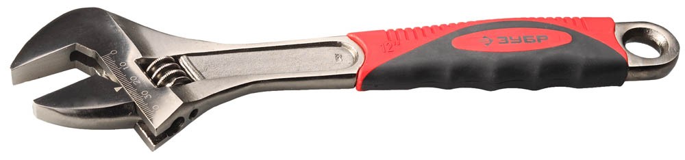 Ключ разводной ЭКСПЕРТ, увеличенный зев, 300 / 42 мм, ЗУБР,  ( 27255-30 )