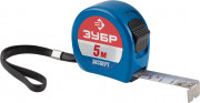 ЗУБР ЭКСПЕРТ Alu+  5м / 19мм ударопрочная профессиональная рулетка в металлическом корпусе,  ( 34058-05-19 )