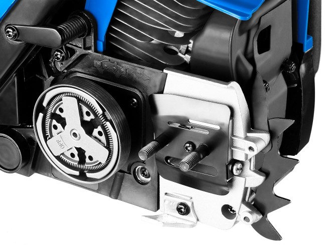 Пила цепная бензиновая, ЗУБР Профессионал ПБЦ-380 35П, хромир. цилиндр, праймер, 37,2 см3 (1,4 кВт), шина 35 см, 10800 об/мин,  ( ПБЦ-380 35П )