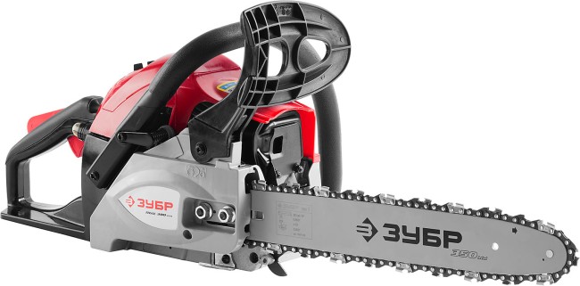 Пила цепная бензиновая, ЗУБР Профессионал ПБЦ-380 35П, хромир. цилиндр, праймер, 37,2 см3 (1,4 кВт), шина 35 см, 10800 об/мин,  ( ПБЦ-380 35П )