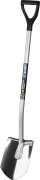 Лопата "Артель-НС" штыковая из нержавеющей стали, эргономичный алюминиевый черенок, с рукояткой, ЗУБР Профессионал ( 39407_z01 )