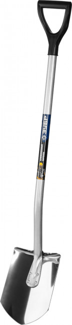 Лопата "Артель-НС" штыковая из нержавеющей стали, эргономичный алюминиевый черенок, с рукояткой, ЗУБР Профессионал ( 39407_z01 ) Лопата "Артель-НС" штыковая из нержавеющей стали, эргономичный алюминиевый черенок, с рукояткой, ЗУБР Профессионал ( 39407_z01 )