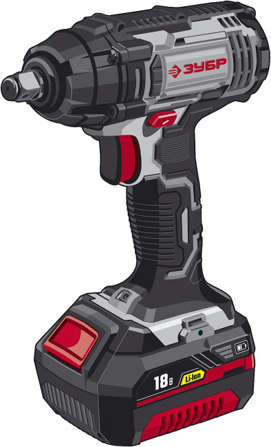 ГУЛ-251 гайковерт ударный, в кейсе, ЗУБР,  ( ГУЛ-251 К )