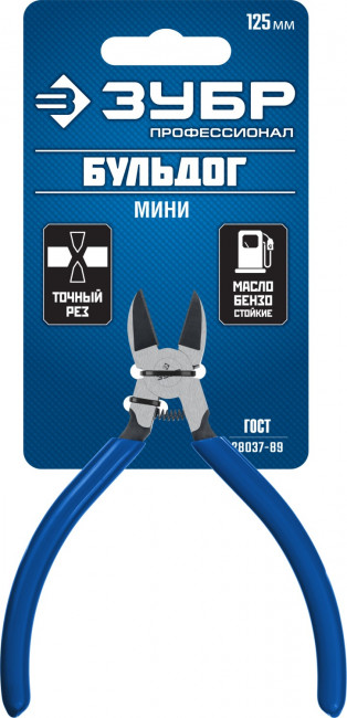 Бокорезы "БУЛЬДОГ Мини", хромоникелевая сталь, обливные рукоятки, Cr-V сталь, 125мм, ЗУБР Профессионал ( 22175-5-12_z01 ) Бокорезы "БУЛЬДОГ Мини", хромоникелевая сталь, обливные рукоятки, Cr-V сталь, 125мм, ЗУБР Профессионал ( 22175-5-12_z01 )