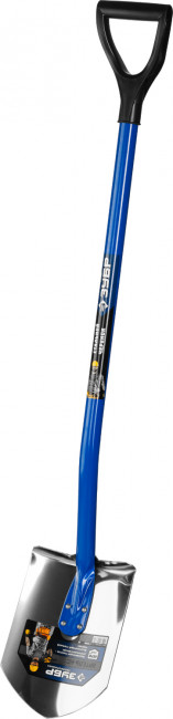 Лопата "Артель-НС" штыковая из нержавеющей стали, эргономичный стальной черенок, с рукояткой, ЗУБР Профессионал ( 4-39406_z02 ) Лопата "Артель-НС" штыковая из нержавеющей стали, эргономичный стальной черенок, с рукояткой, ЗУБР Профессионал ( 4-39406_z02 )