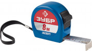 ЗУБР ЭКСПЕРТ Alu+  8м / 25мм ударопрочная профессиональная рулетка в металлическом корпусе,  ( 34058-08-25 )