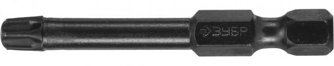 Биты ЗУБР "ПРОФИ" TORX, тип хвостовика E 1/4", T30, 50мм, 2шт, на карточке,  ( 26025-30-50-S2 )