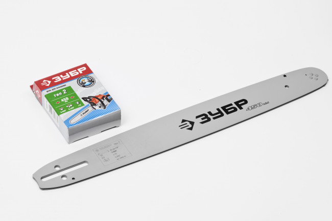 Пила цепная бензиновая, ЗУБР Профессионал ПБЦ-490 45ДП, хромир. цилиндр, праймер, декомпрессионный клапан, 49 см3 (2,2 кВт), шина 45 см, 12500 об/мин,  ( ПБЦ-490 45ДП )