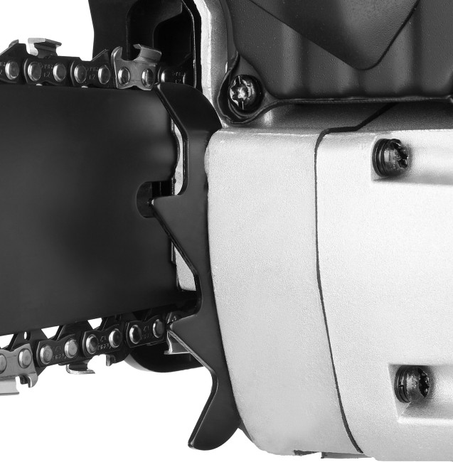 Пила цепная бензиновая, ЗУБР Профессионал ПБЦ-490 45ДП, хромир. цилиндр, праймер, декомпрессионный клапан, 49 см3 (2,2 кВт), шина 45 см, 12500 об/мин,  ( ПБЦ-490 45ДП )