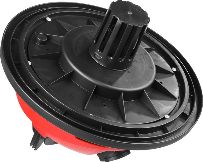 Пылесос строительный, ЗУБР ПУ-60-1400 М4, модель М4-60, 60 л, 1400 Вт, сухая и влажная уборка, корпус из нержав. стали, розетка до 2000 Вт,  ( ПУ-60-1400 М4 )