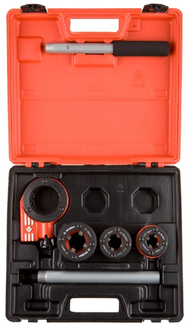 Набор ЗУБР "ЭКСПЕРТ" №3 резьбонарезной трубный в пластмассовом боксе, 1/2" - 1", 4 предмета , ( 28270-H3 ) Набор ЗУБР "ЭКСПЕРТ" №3 резьбонарезной трубный в пластмассовом боксе, 1/2" - 1", 4 предмета , ( 28270-H3 )