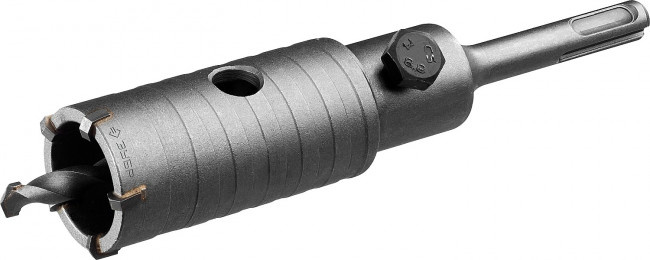 Коронка по бетону ЗУБР "МАСТЕР" с державкой SDS-Plus, 35 мм,  ( 29211-35 )