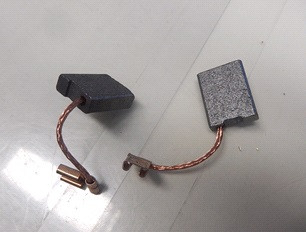 Щетка графитовая (пара) 6.1x16x20 ( N000-025-378 )