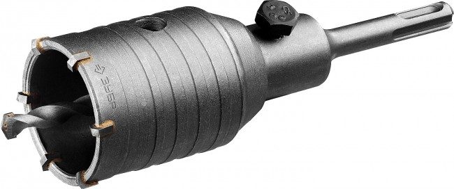 Коронка по бетону ЗУБР "МАСТЕР" с державкой SDS-Plus, 50 мм,  ( 29211-50 )