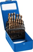 Набор сверл по металлу 25 шт (d=1-13 мм), КОБАЛЬТ, сталь Р6М5К5, класс А, ЗУБР Профессионал, (  29626-H25 )