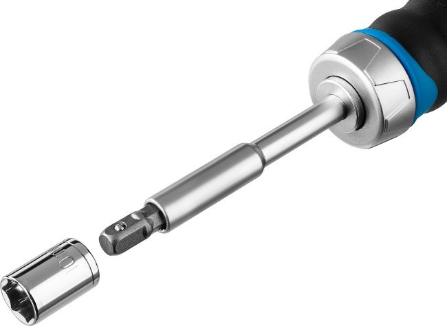 Набор ЗУБР "ПРОФЕССИОНАЛ": Отвертка реверсив с двухкомп рукоят, насадки, CrMo, рукоят с отсеком для хранения бит, 24 предмета,  ( 25353-H24 )