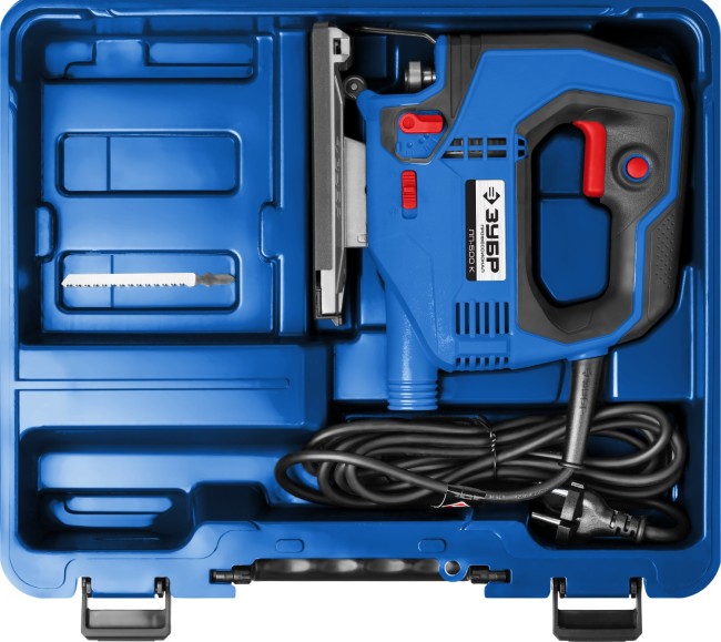 Лобзик электрический, 500 Вт, кейс, ЗУБР Профессионал ( ЛП-500 К )