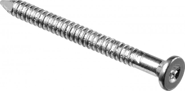 Гвозди ершеные с конической головкой, оцинкованные, 40 х 4.0 мм, 5 кг, ЗУБР,  ( 305160-40-040 )