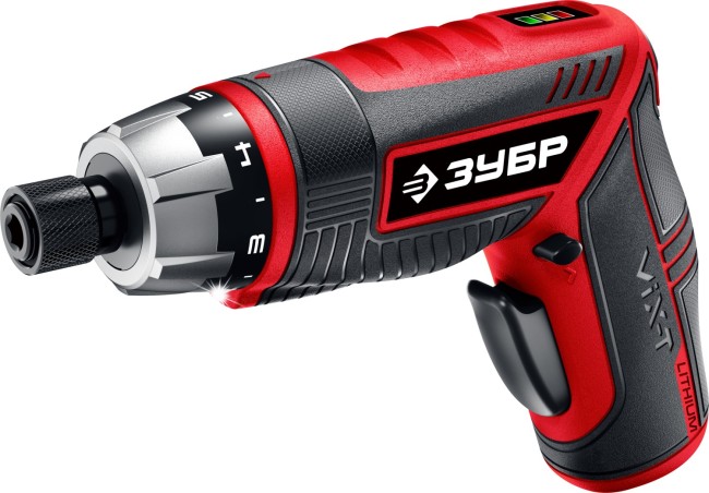 ЗУБР ViX-T отвертка-трансформер аккумуляторная 3.6 В, в кейсе с 10 битами ( ЗО-ЕМ-3.6 Ли )