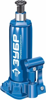 Домкрат гидравлический бутылочный T50, 8т, 228-459мм, ЗУБР Профессионал 43060-8,  ( 43060-8_z01 )