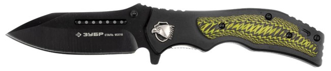 Нож ЗУБР "ПРЕМИУМ" "КОМАНДОР" складной, 210мм/лезвие 90мм,  ( 47721 )