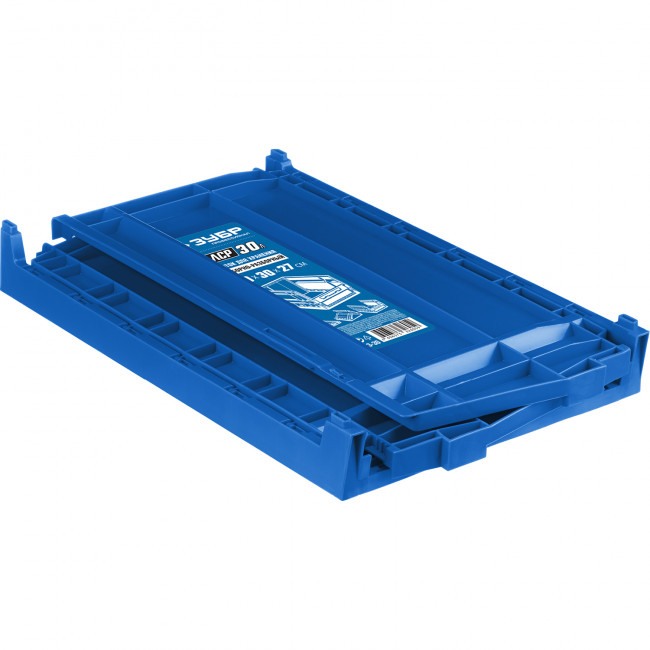 Ящик-лоток для хранения сборно-разборный ЛСР-30, 30 л, 500 х 303 х 275 мм, ЗУБР Профессионал, ( 38063-30 )
