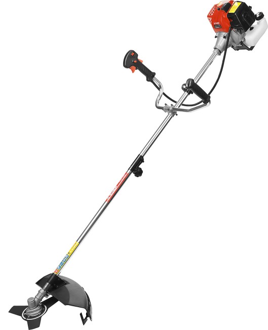 Триммер бензиновый (бензокоса), ЗУБР КРБ-490, 49,3 см3(1,84л.с./1,35кВт), 10000об/мин, катушка/нож, шир. скашивания 44/25,5см, велос.рукоятка,  ( КРБ-490 )