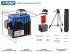 ЗУБР КРЕСТ 2D №2 нивелир лазерный 2х360°, 20м/70м, точн. +/-0,3 мм/м, штатив ( 34907-2 )